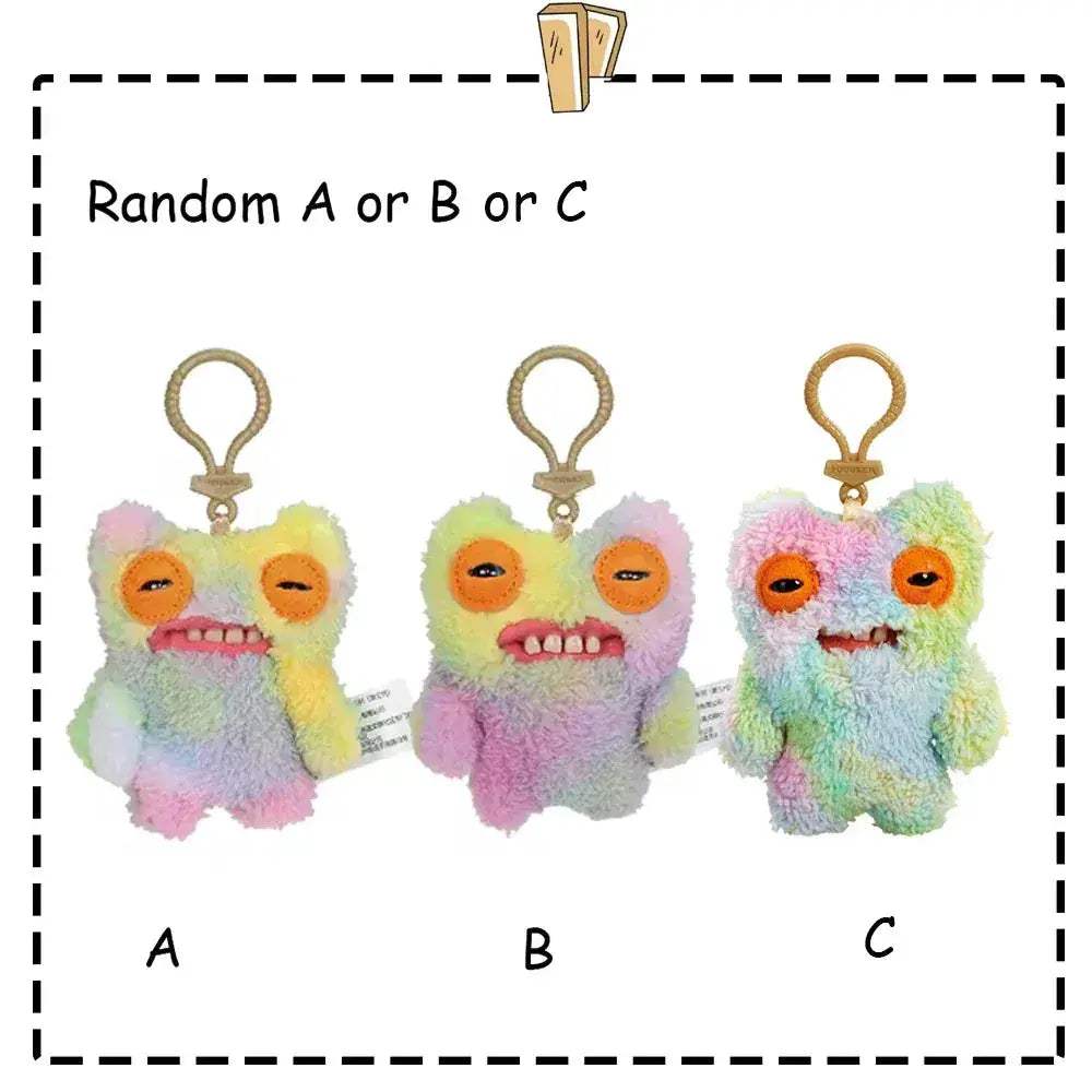 Fuggler Ugly Monster Plush Keychain Doll With Teeth - ToylandEU
