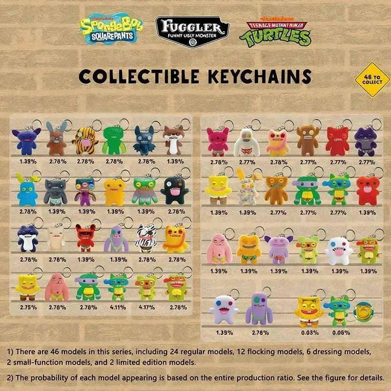  Fugglers Limited Blind Box Keychains Ugly Monster Figures -  ToylandEU™