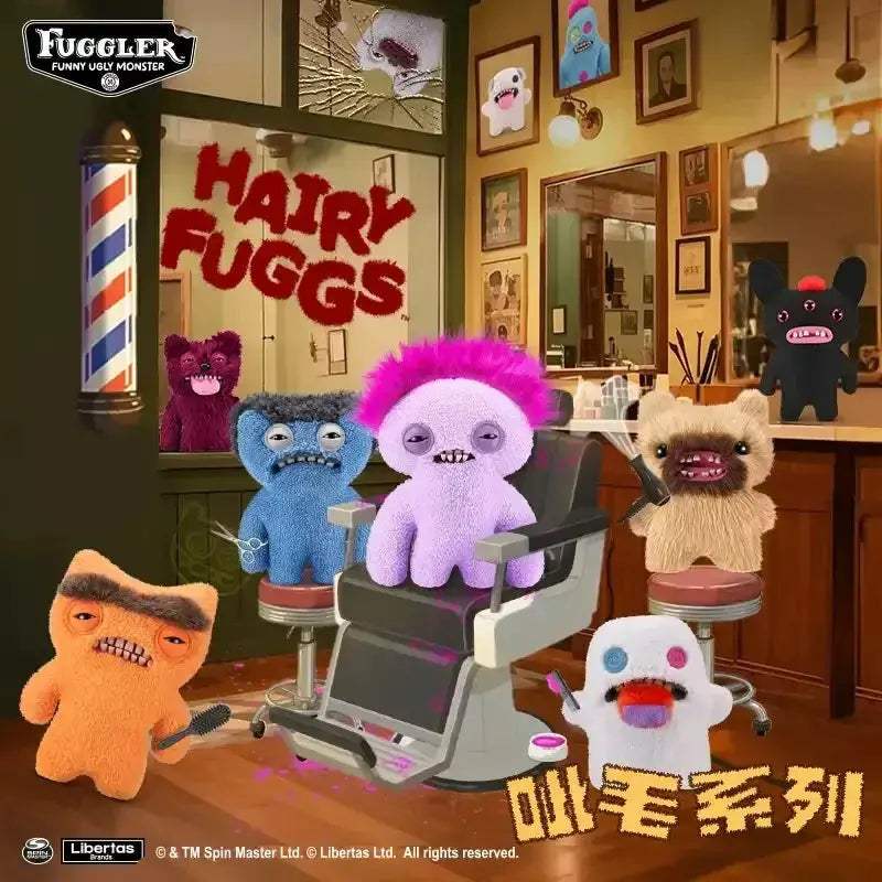 Fugglers Plush Doll Hairy Monster Toy For Kids Gift - ToylandEU