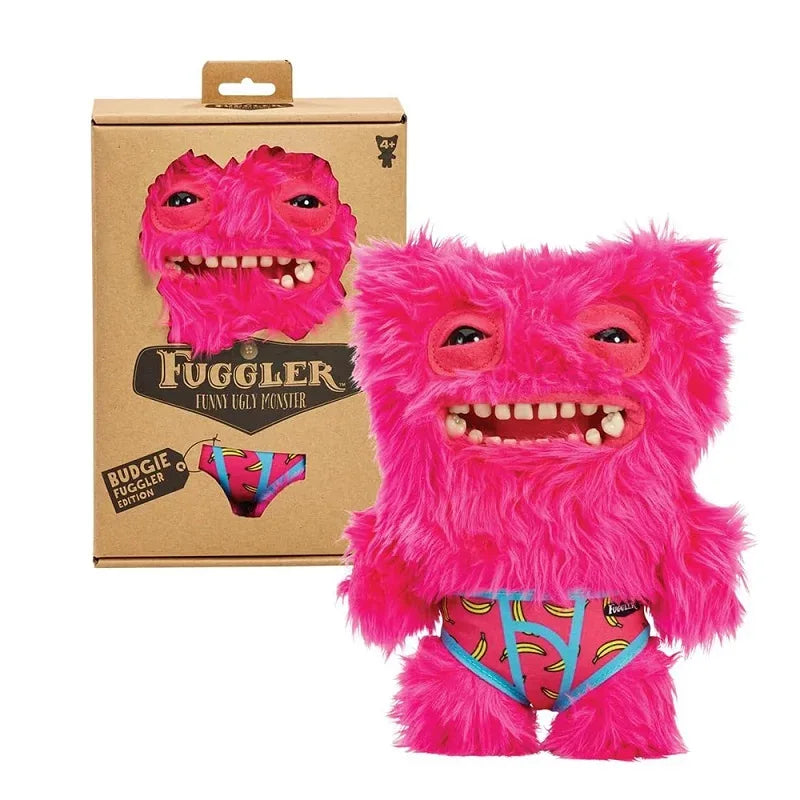 Fugglers Plush Toys Cute Annoyed Alien Mr Buttons Monster Collectible - ToylandEU