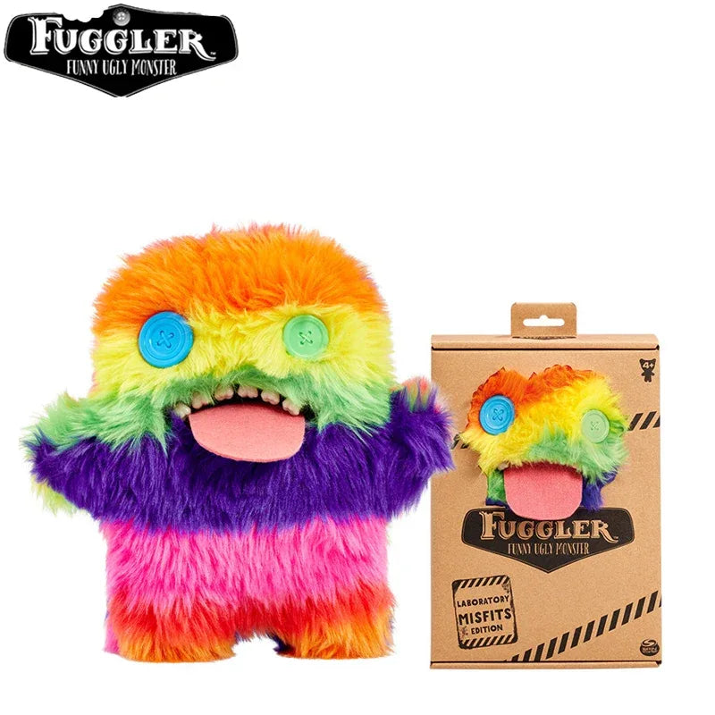 Fugglers Plush Toys Cute Annoyed Alien Mr Buttons Monster Collectible - ToylandEU