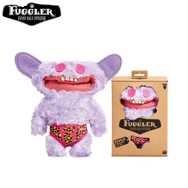 Fugglers Plush Toys Cute Annoyed Alien Mr Buttons Monster Collectible - ToylandEU