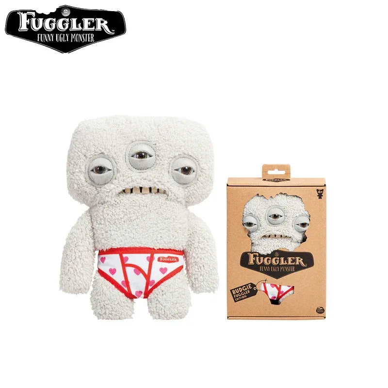 Fugglers Plush Toys Cute Annoyed Alien Mr Buttons Monster Collectible - ToylandEU