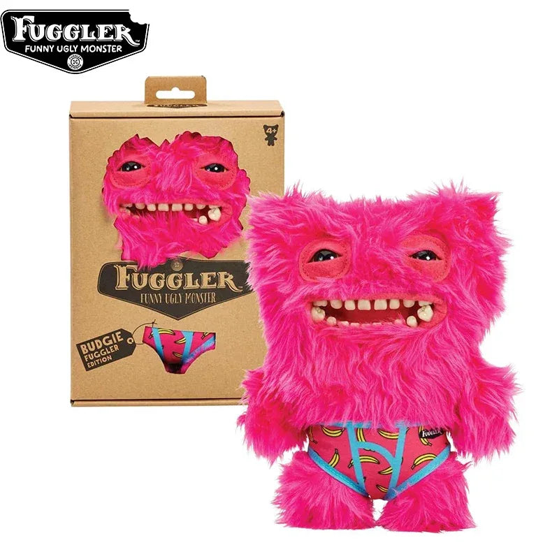 Fugglers Plush Toys Cute Annoyed Alien Mr Buttons Monster Collectible - ToylandEU