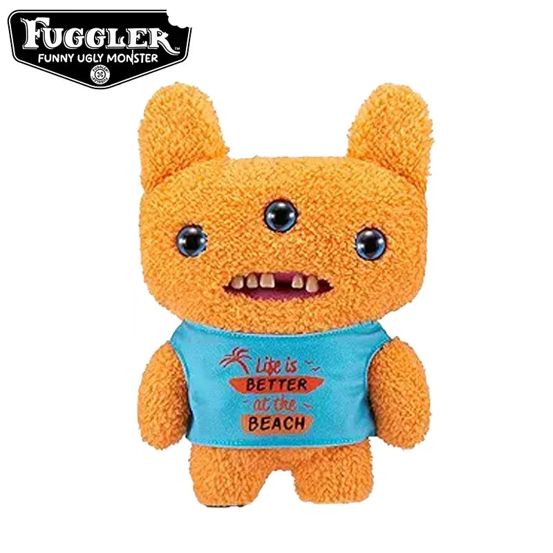 Fugglers Plush Toys Cute Annoyed Alien Mr Buttons Monster Collectible - ToylandEU