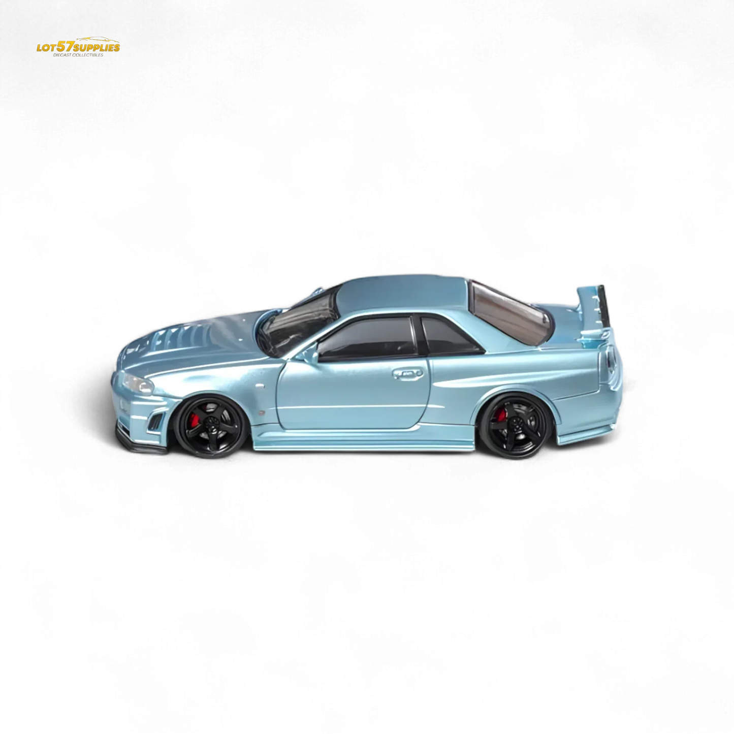 Fuji Skyline R34 GT-R Nismo Z-Tune Ice Blue 1:64 - ToylandEU