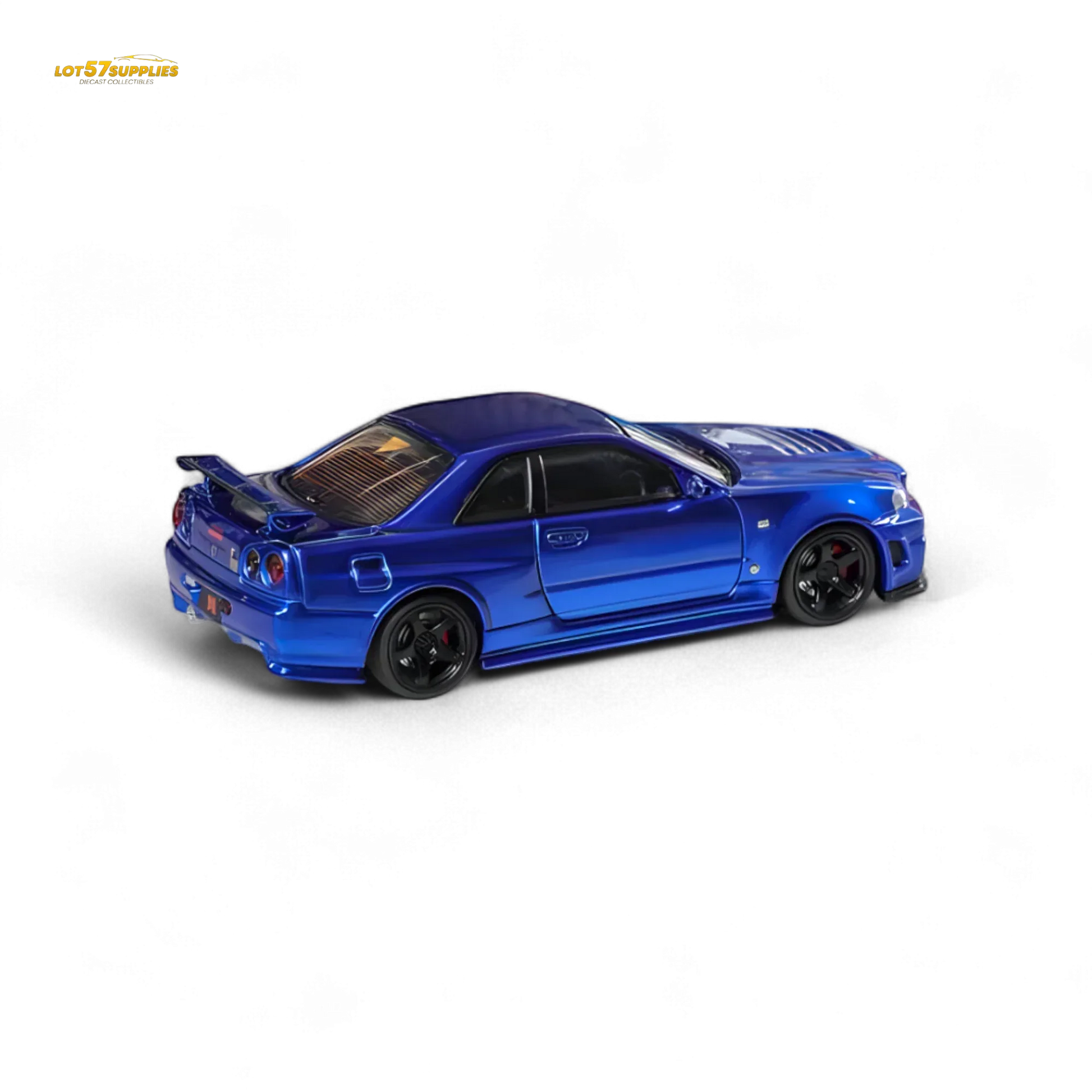 Fuji Skyline R34 GT-R Nismo Z-Tune Premium Diecast Bayside Blue - ToylandEU