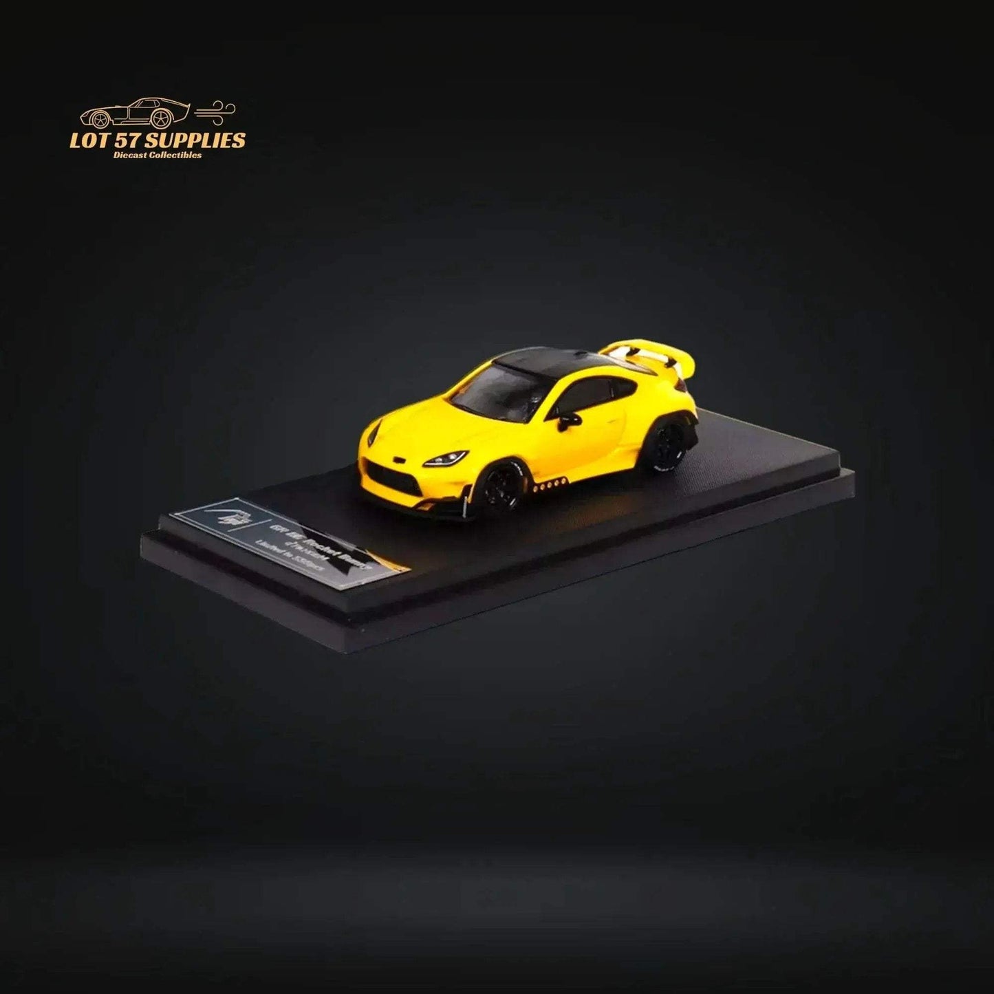 Fuji Toyota GR86 Pandem 2nd Gen in Yellow 1:64 - ToylandEU