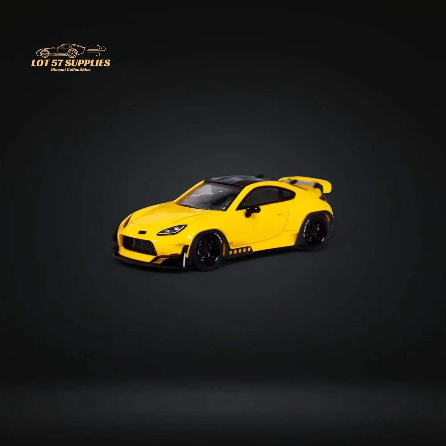 Fuji Toyota GR86 Pandem 2nd Gen in Yellow 1:64 - ToylandEU
