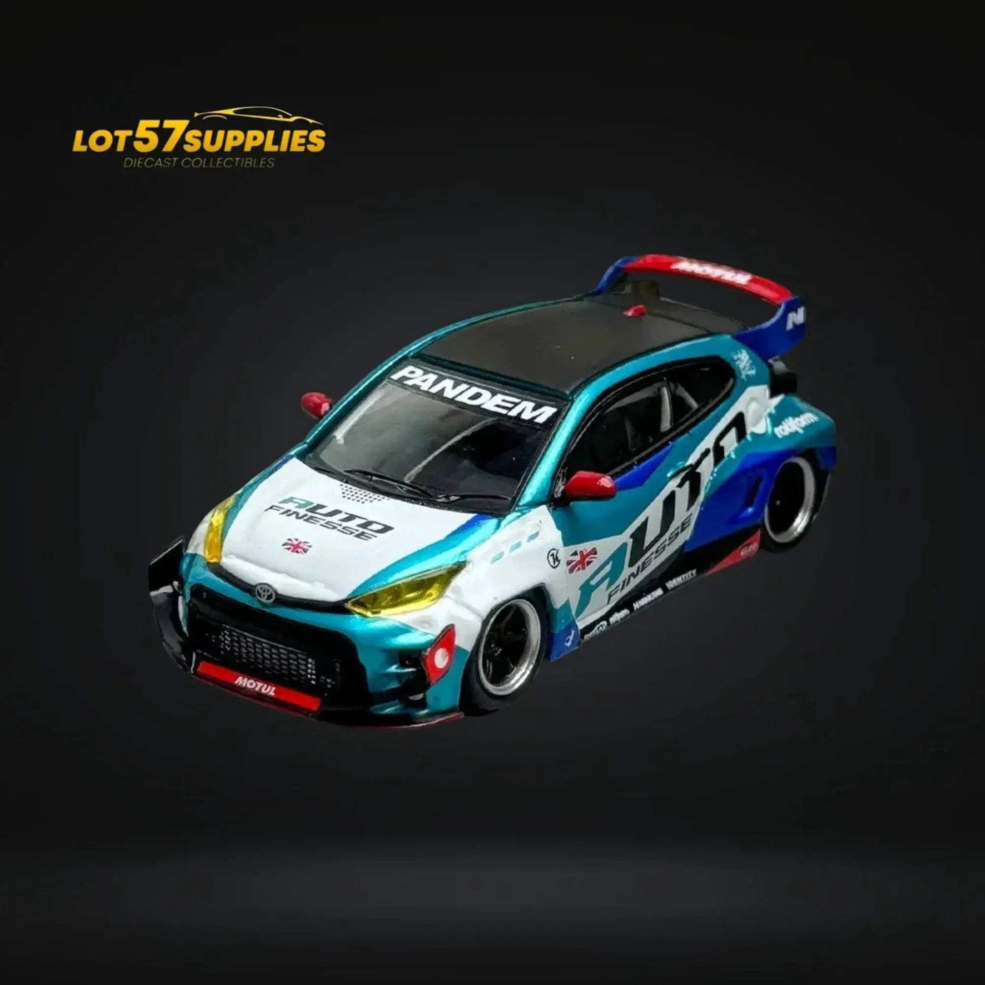 Fuji Toyota Yaris GR Auto Finesse Blue #99 1:64 - ToylandEU
