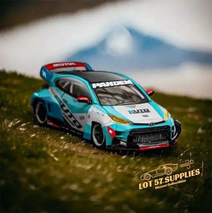 Fuji Toyota Yaris GR Auto Finesse Blue #99 1:64 - ToylandEU