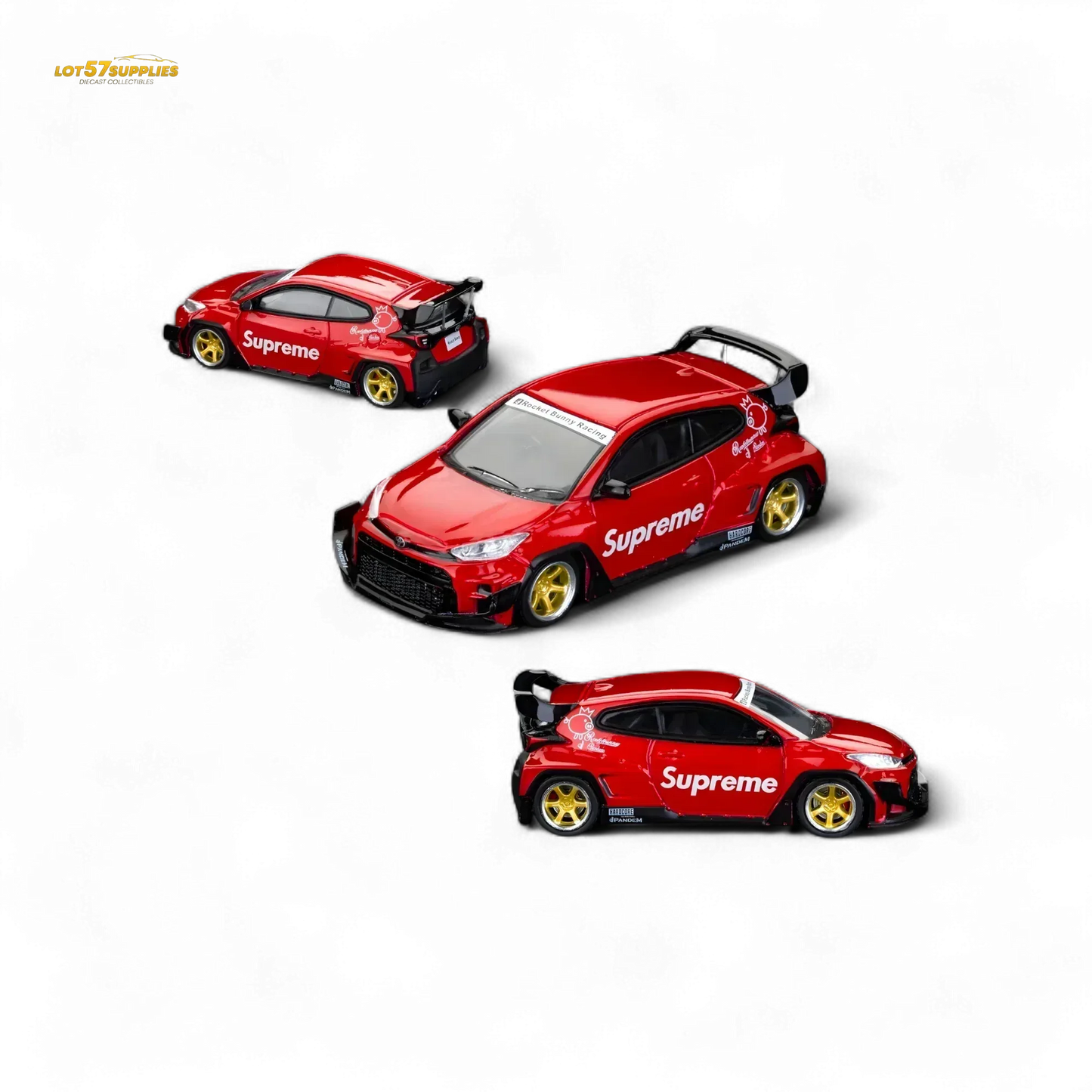 ET Model x Fuji Toyota Yaris GR Pandem S u p r e m e Livery 1:64 - ToylandEU