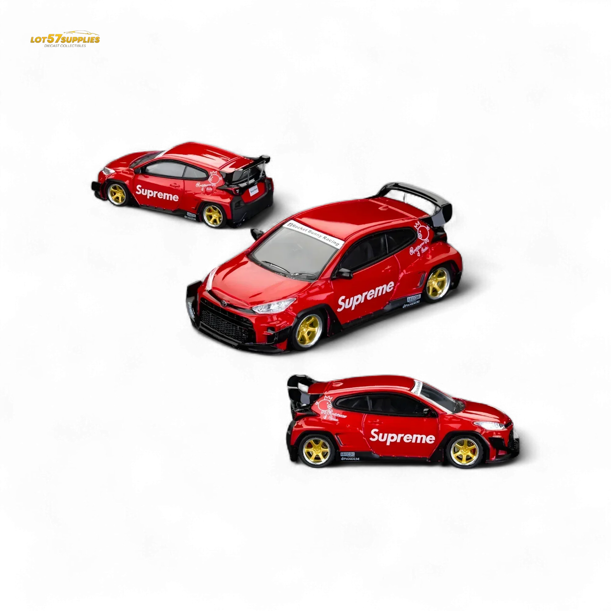 ET Model x Fuji Toyota Yaris GR Pandem S u p r e m e Livery 1:64 - ToylandEU