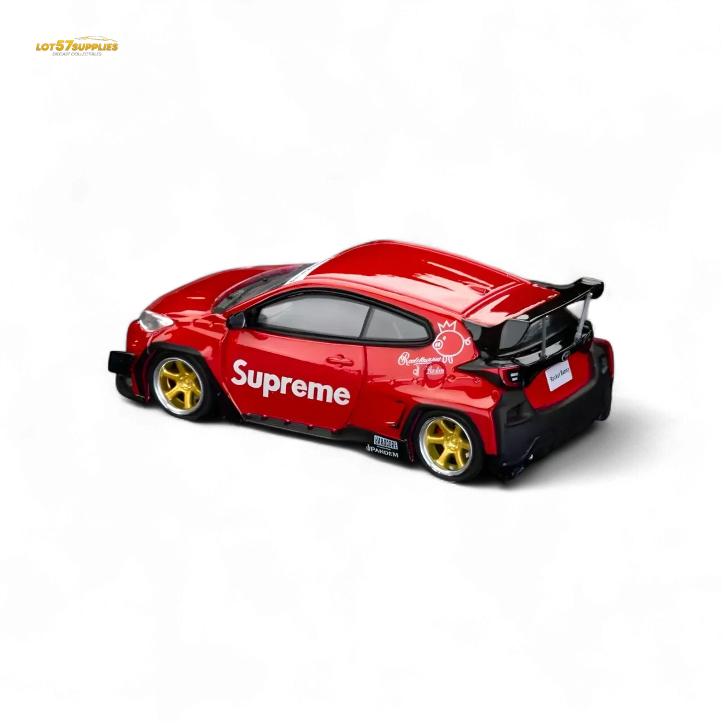 ET Model x Fuji Toyota Yaris GR Pandem S u p r e m e Livery 1:64 - ToylandEU