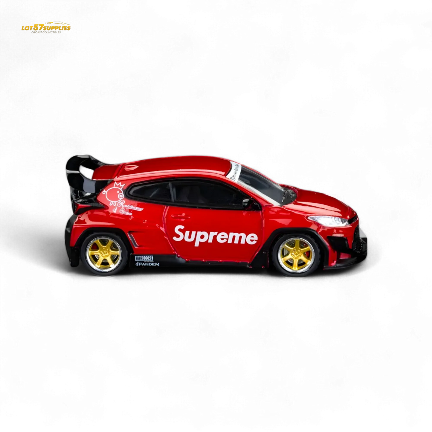 ET Model x Fuji Toyota Yaris GR Pandem S u p r e m e Livery 1:64 - ToylandEU