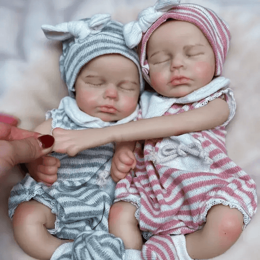  Full Body Silicone Reborn Doll Open Mouth 33cm -  ToylandEU™