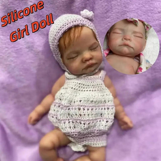  Full Body Silicone Reborn Doll Rooted Hair Soft Touch -  ToylandEU™