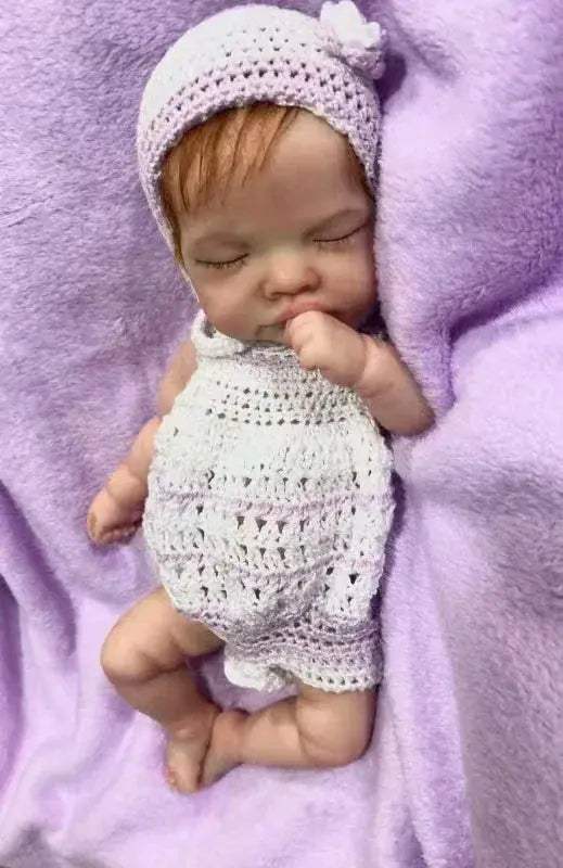 Full Body Silicone Reborn Doll With Rooted Hair Soft Touch - ToylandEU