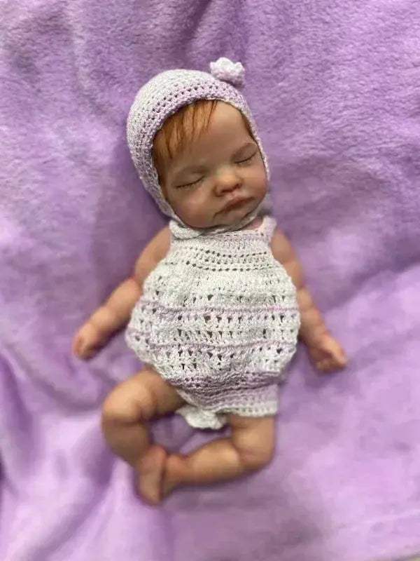 Full Body Silicone Reborn Doll With Rooted Hair Soft Touch - ToylandEU