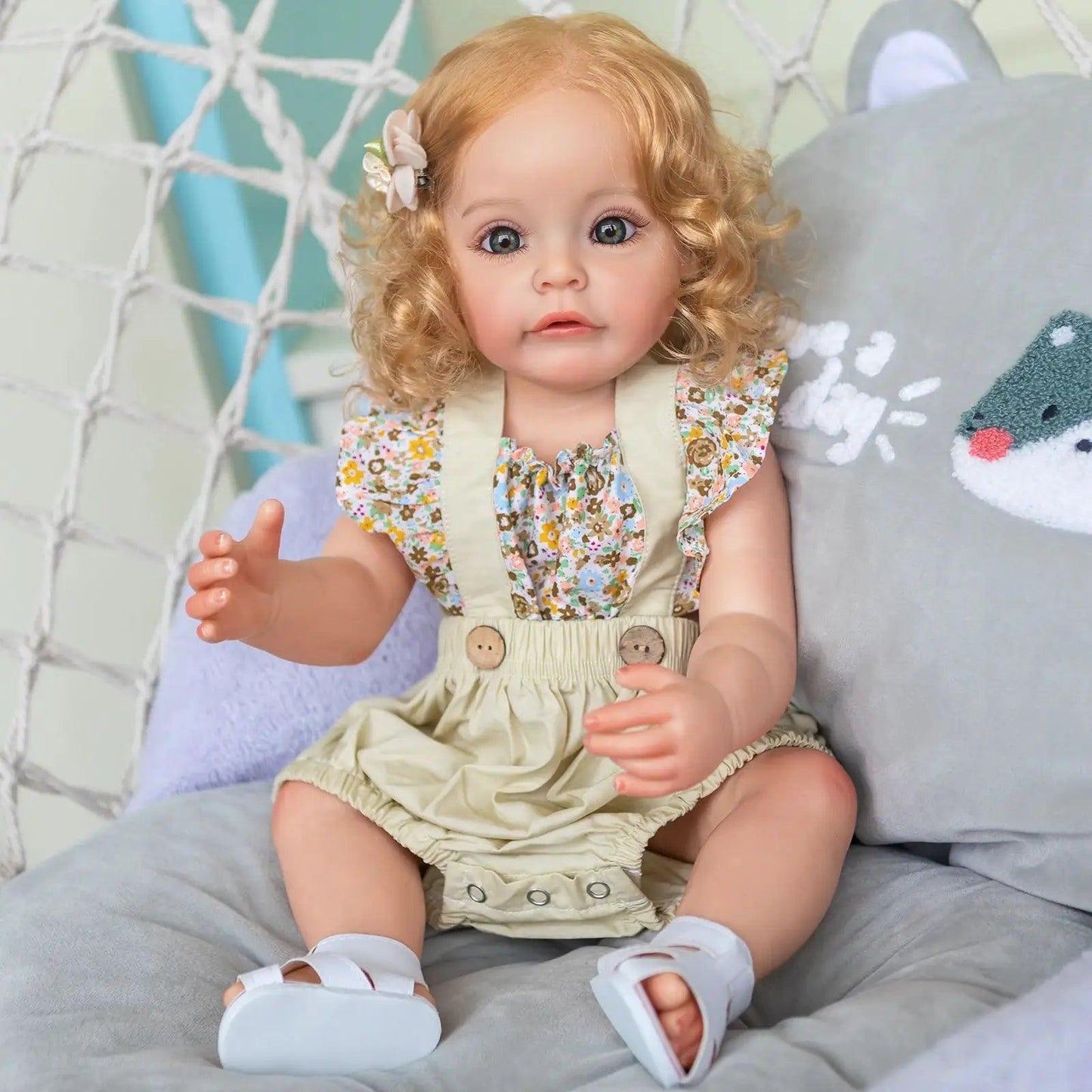  Full Body Silicone Reborn Toddler Doll Waterproof -  ToylandEU™