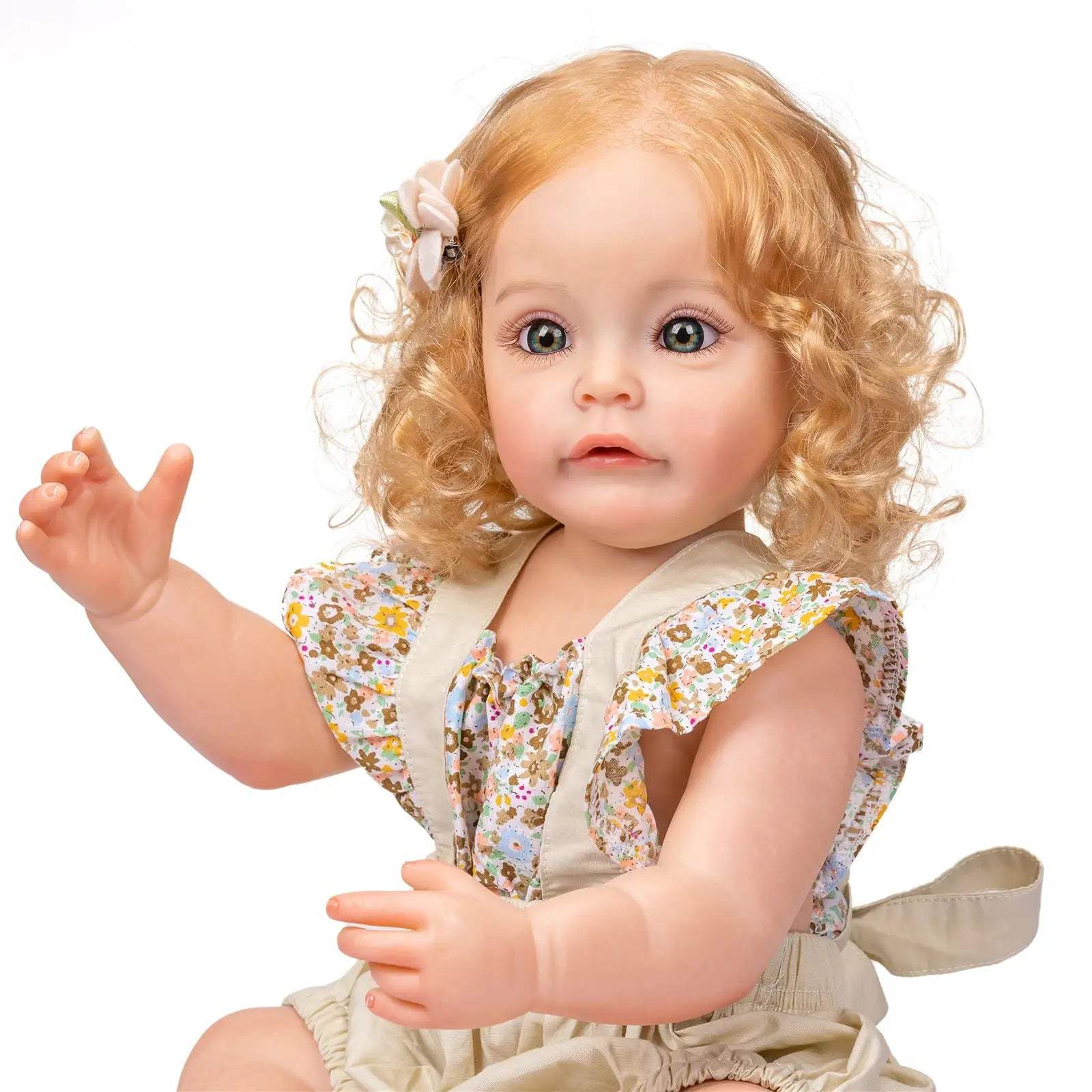  Full Body Silicone Reborn Toddler Doll Waterproof -  ToylandEU™