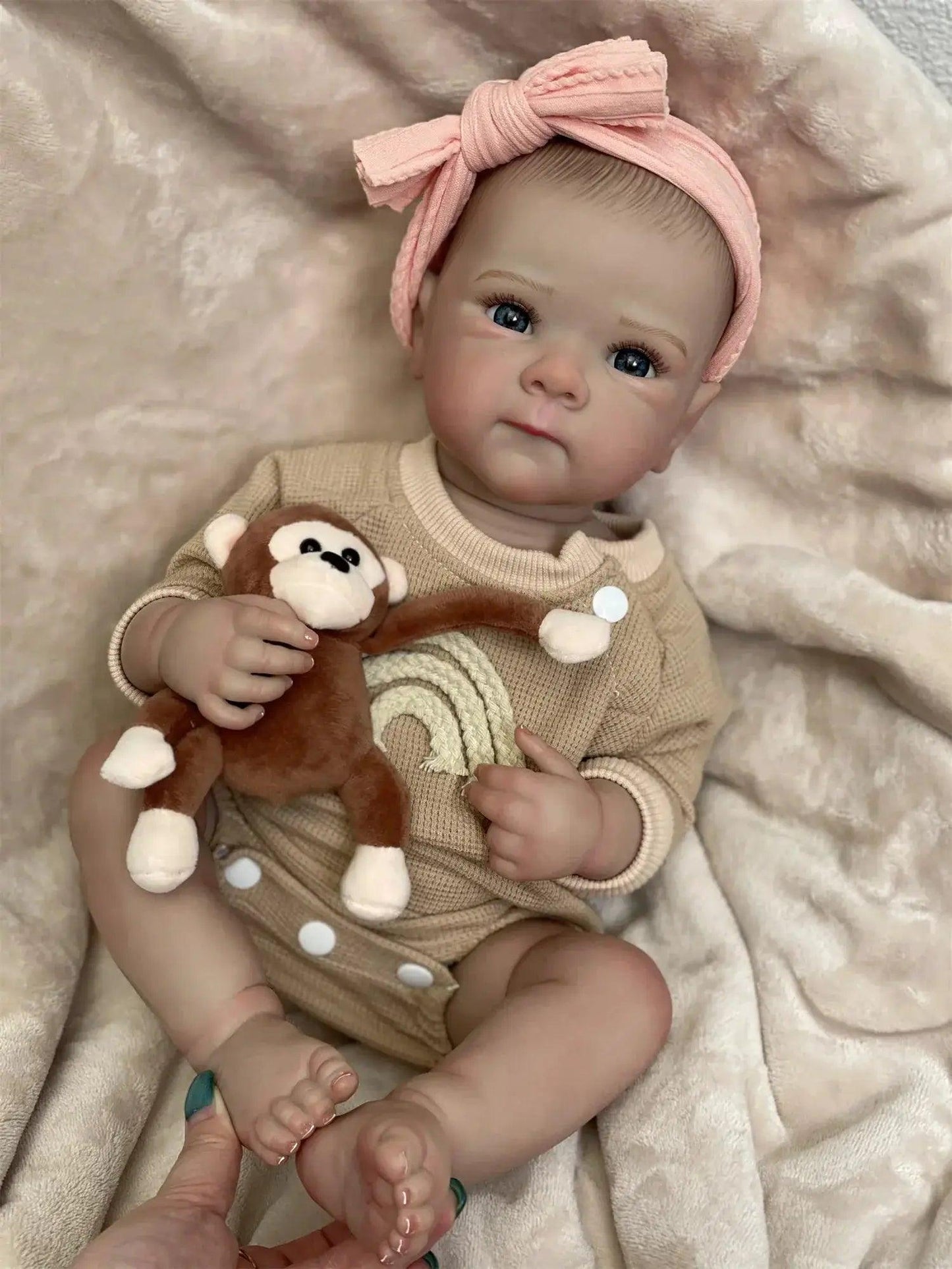  Full Body Vinyl Reborn Doll Waterproof 48cm Bettie -  ToylandEU™