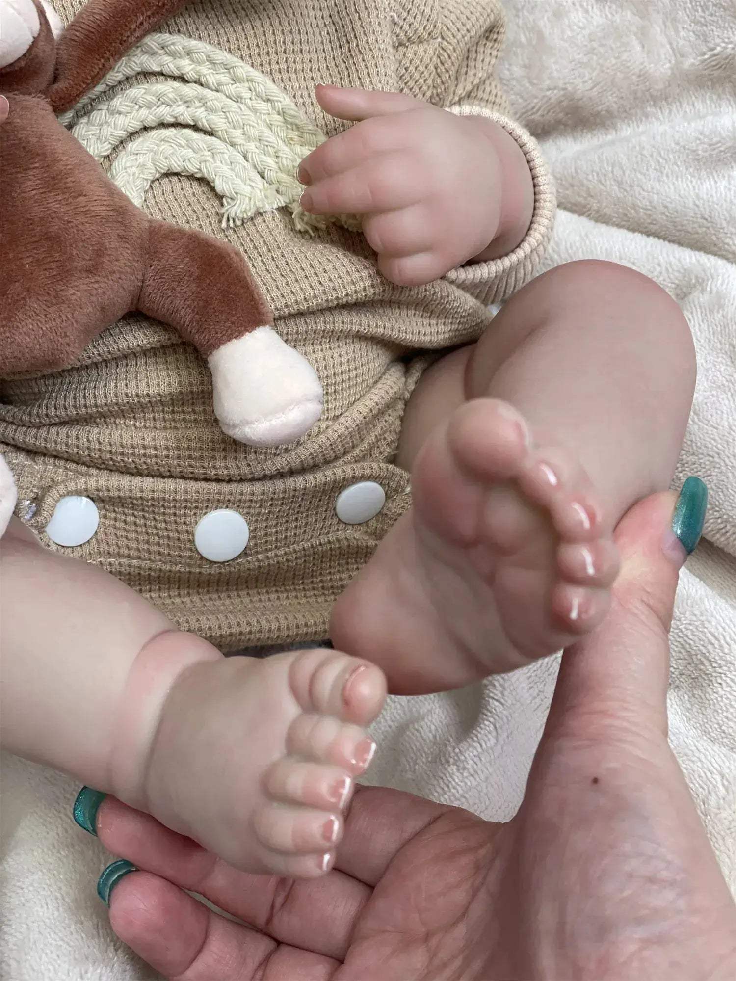  Full Body Vinyl Reborn Doll Waterproof 48cm Bettie -  ToylandEU™