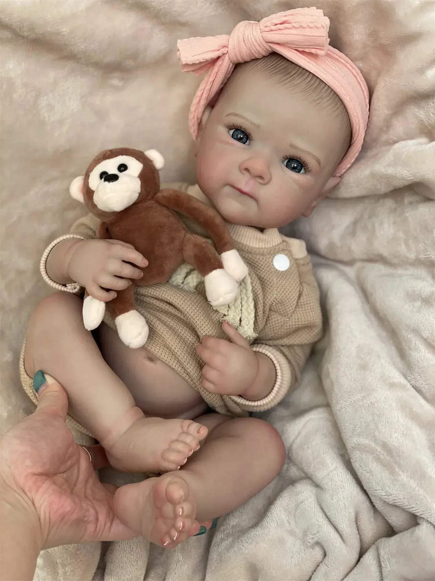  Full Body Vinyl Reborn Doll Waterproof 48cm Bettie -  ToylandEU™