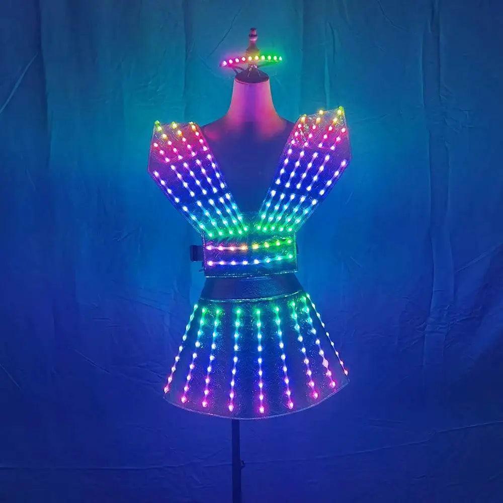  Full Color LED Dress Luminous Dance Dress for Women -  ToylandEU™