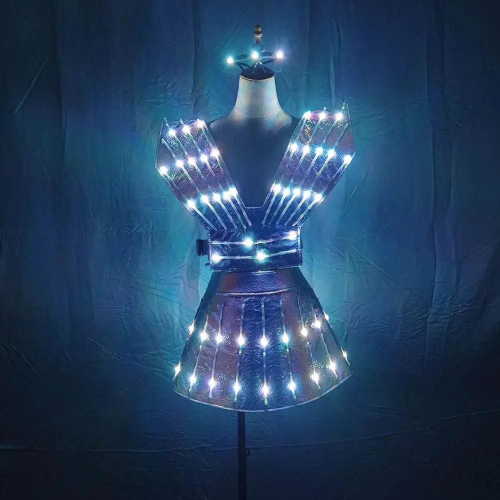  Full Color LED Dress Luminous Dance Dress for Women -  ToylandEU™