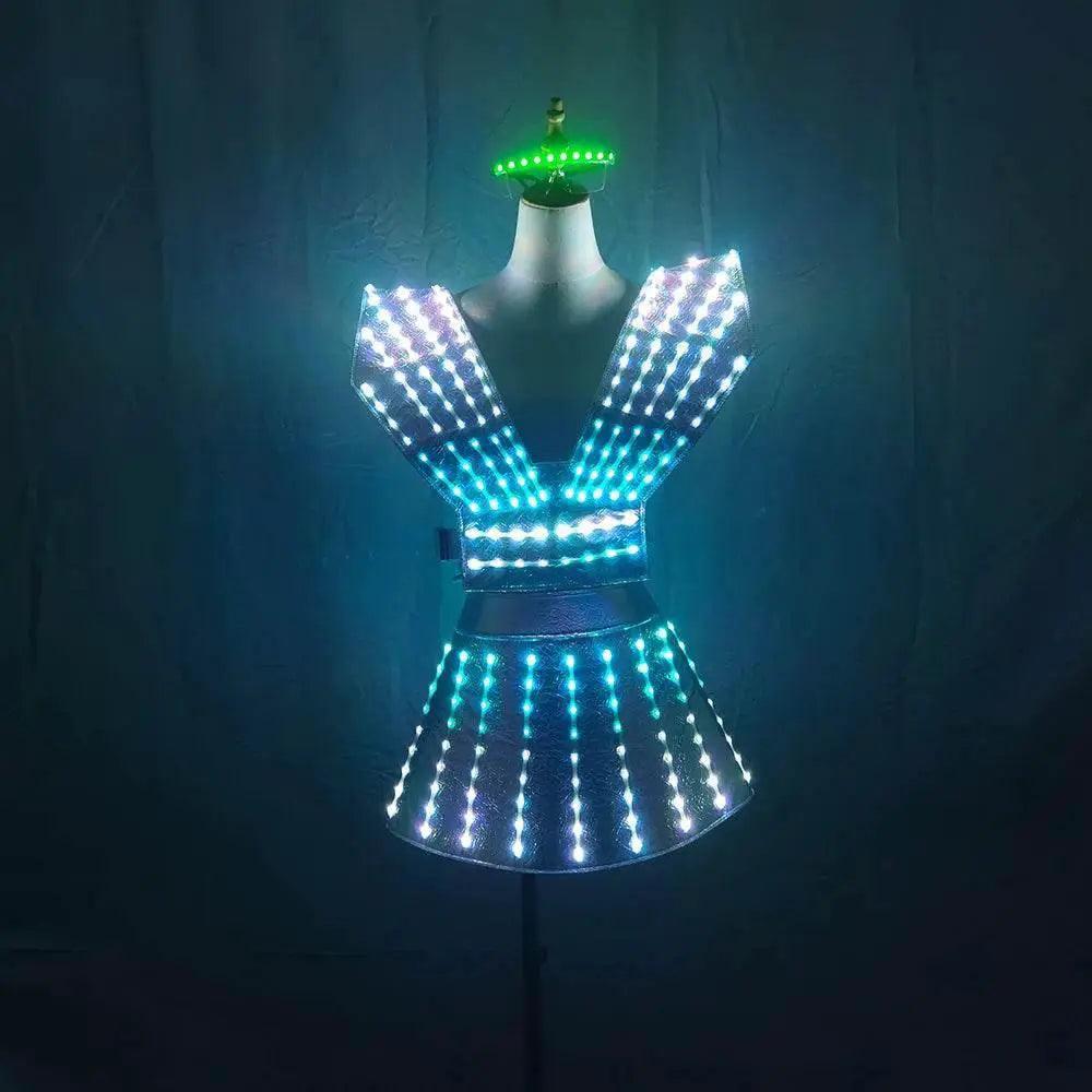  Full Color LED Dress Luminous Dance Dress for Women -  ToylandEU™