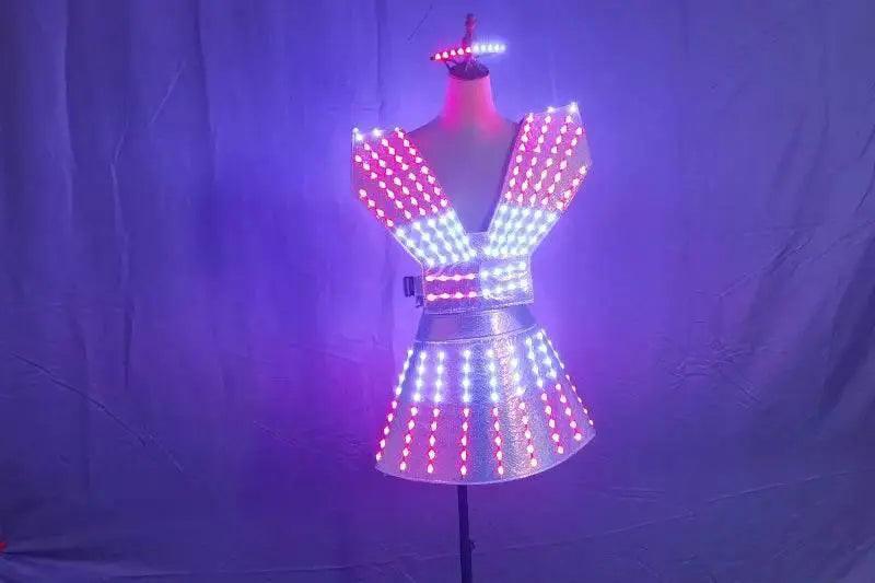  Full Color LED Dress Luminous Dance Dress for Women -  ToylandEU™