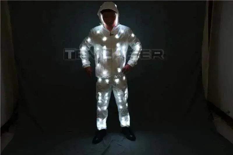  Full Color Pixel LED Lights Jacket Coat Pants Costumes -  ToylandEU™