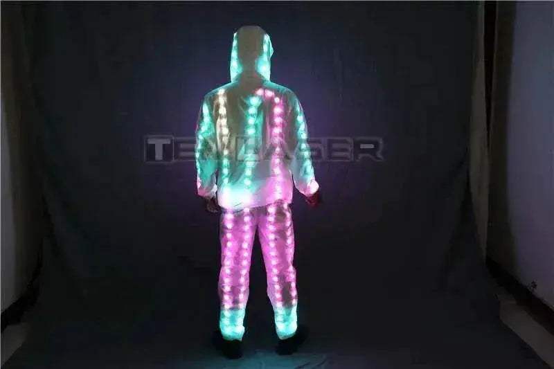  Full Color Pixel LED Lights Jacket Coat Pants Costumes -  ToylandEU™
