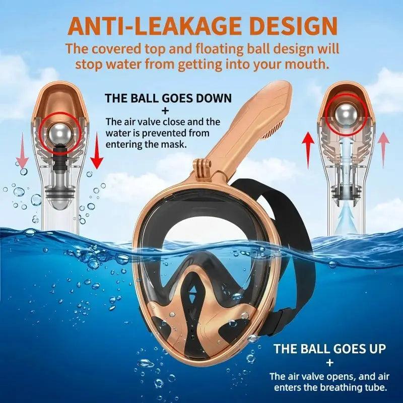 Full Face Diving Mask Anti Fog For Adults And Kids -  ToylandEU™