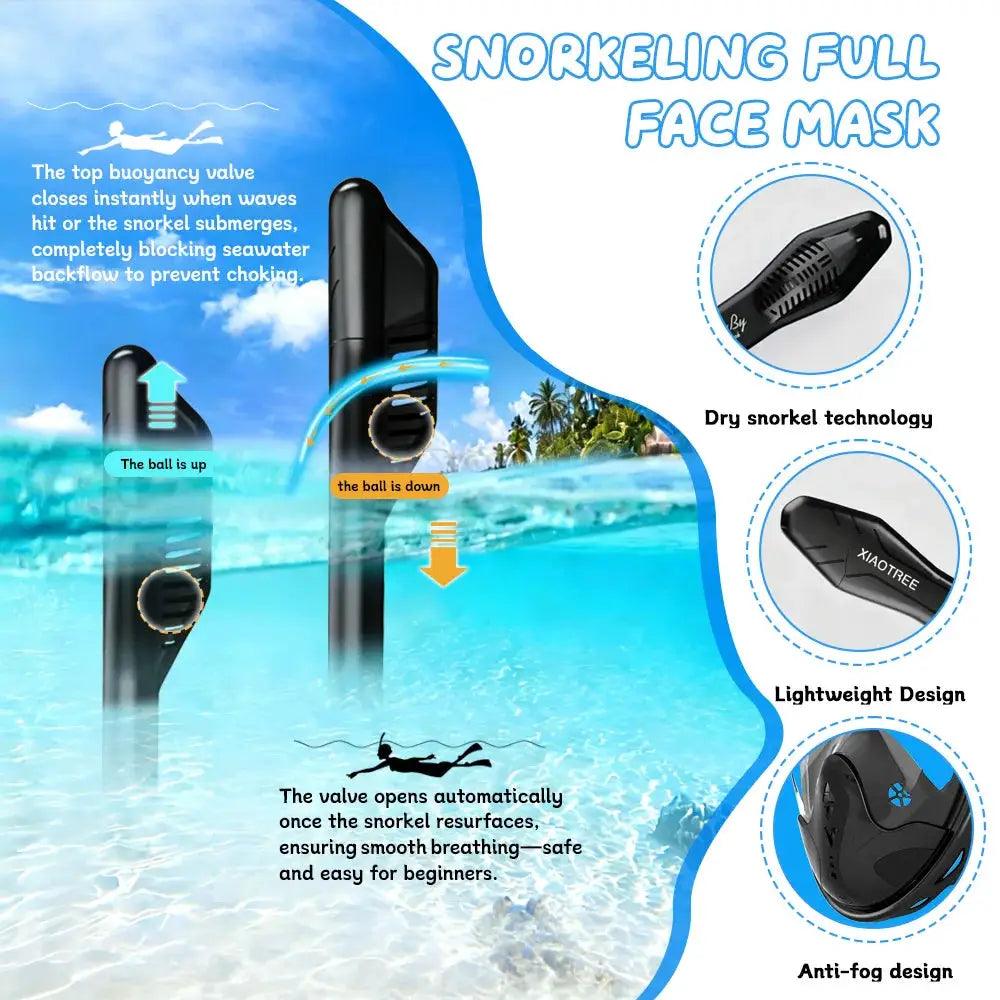  Full Face Diving Mask Anti Fog For Adults And Kids -  ToylandEU™