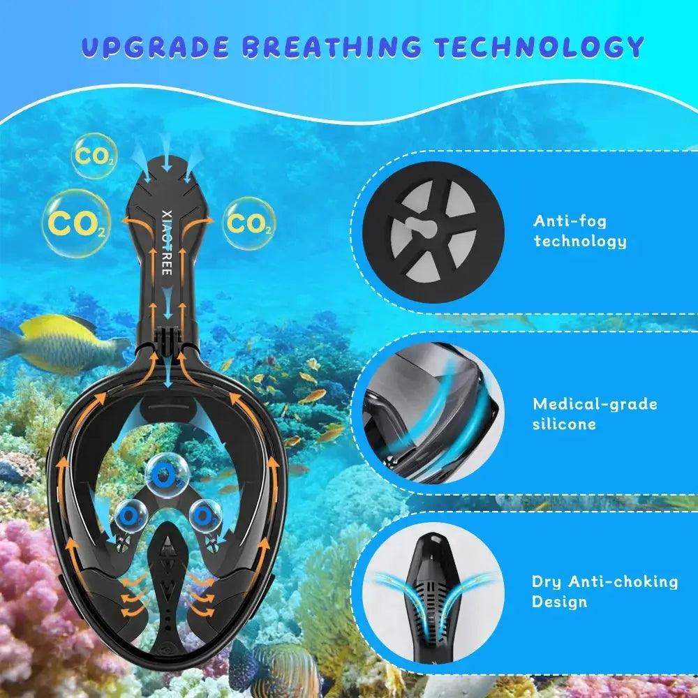  Full Face Diving Mask Anti Fog For Adults And Kids -  ToylandEU™