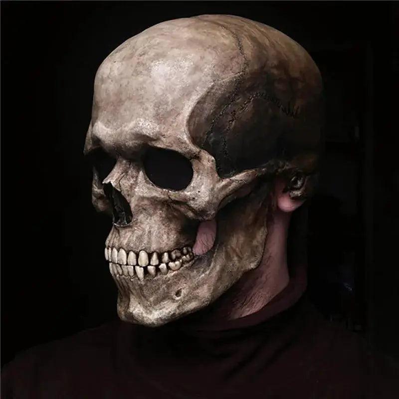  Full Face Skull Mask Movable Jaw For Halloween -  ToylandEU™