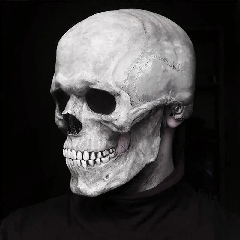  Full Face Skull Mask Movable Jaw For Halloween -  ToylandEU™