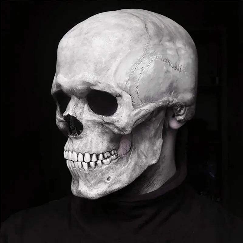  Full Face Skull Mask Movable Jaw For Halloween -  ToylandEU™