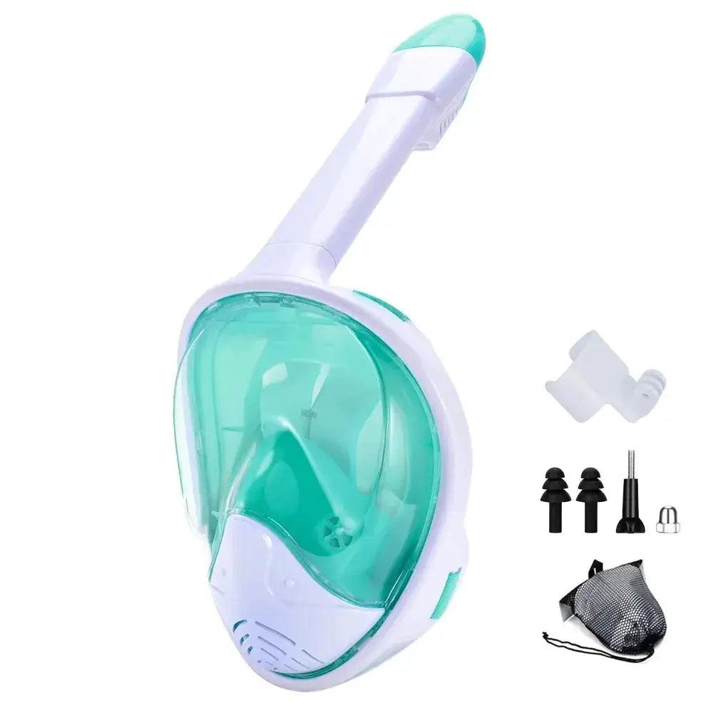  Full Face Snorkel Mask For Kids Anti Fog Longer Tube -  ToylandEU™