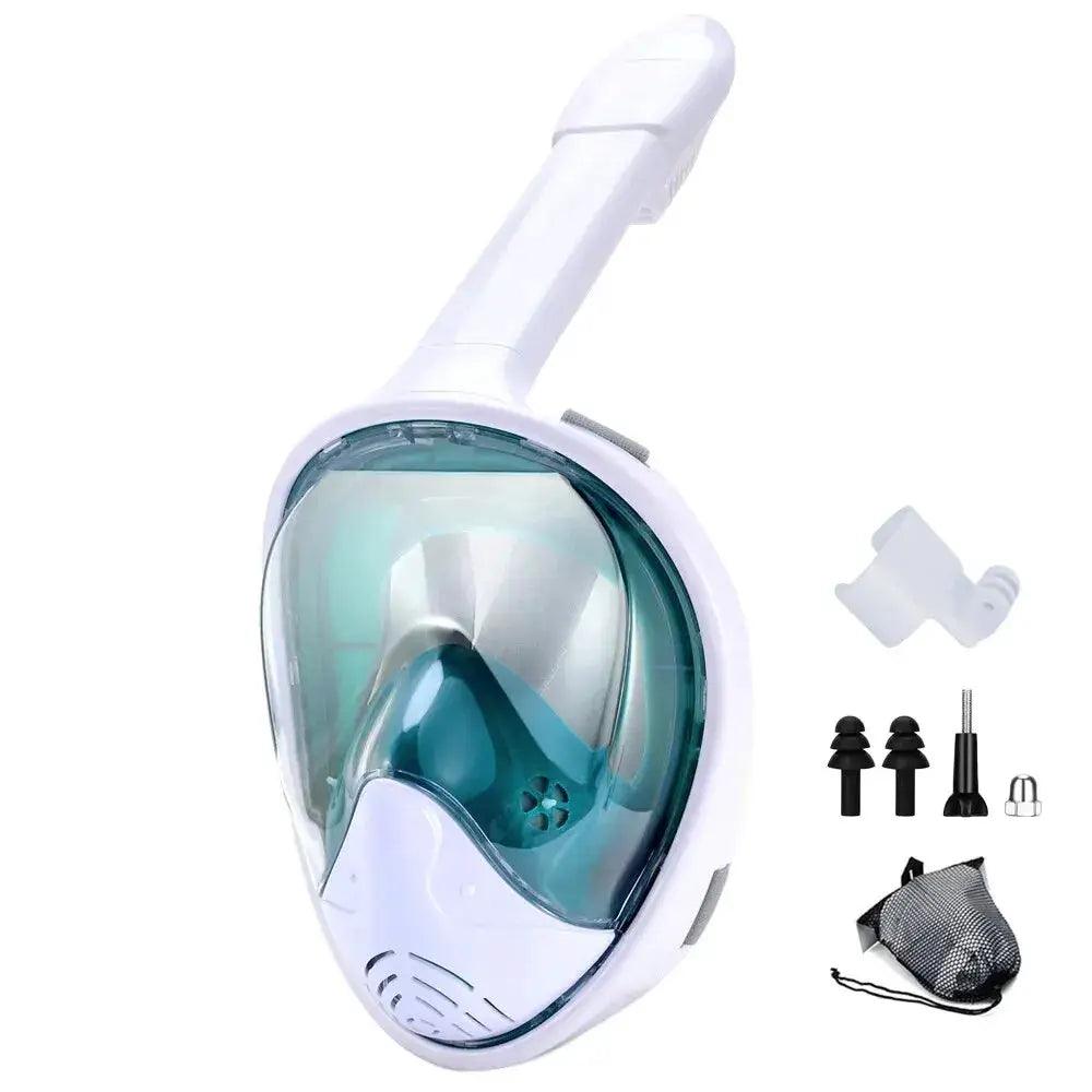  Full Face Snorkel Mask For Kids Anti Fog Longer Tube -  ToylandEU™