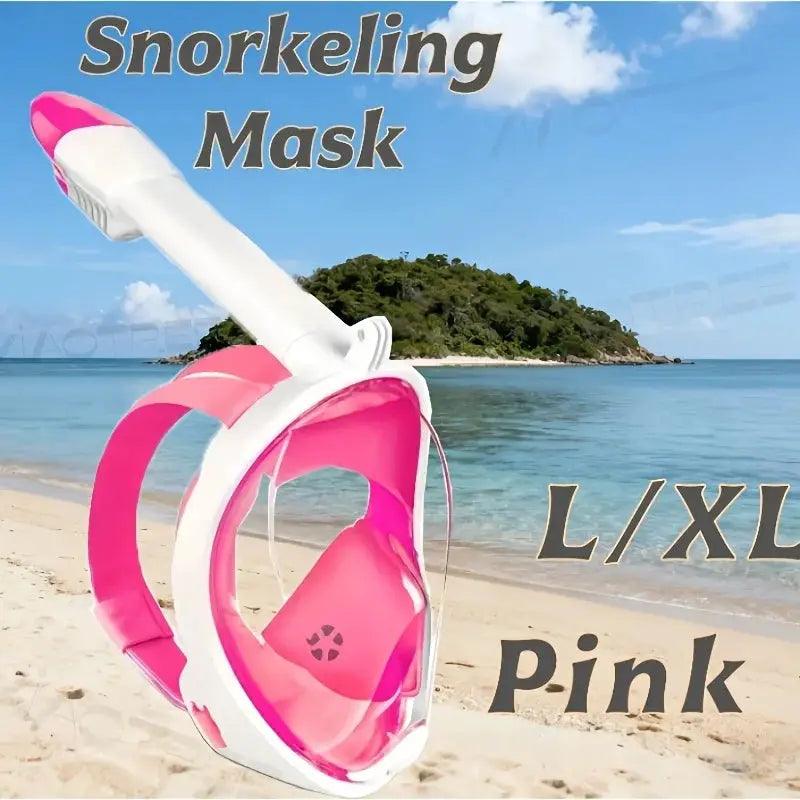  Full Face Snorkeling Mask Anti Fog All Ages Safe Fit -  ToylandEU™