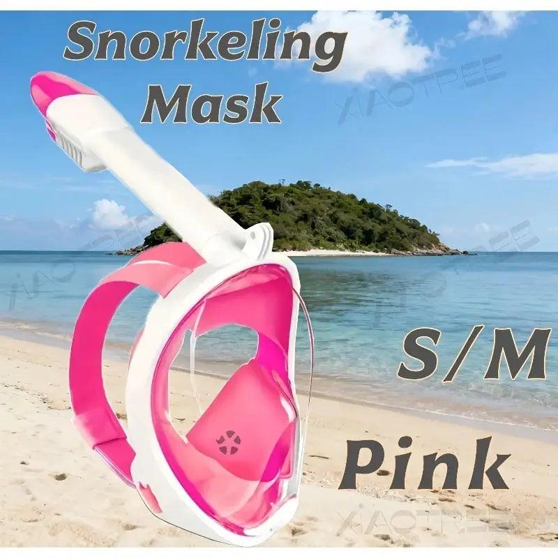  Full Face Snorkeling Mask Anti Fog All Ages Safe Fit -  ToylandEU™