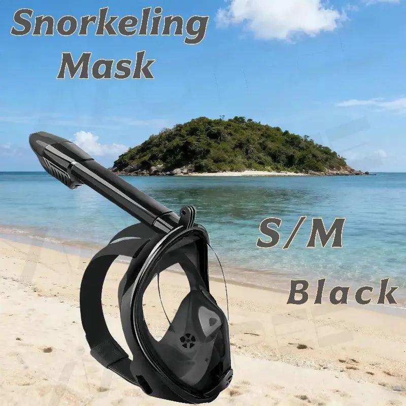  Full Face Snorkeling Mask Anti Fog All Ages Safe Fit -  ToylandEU™
