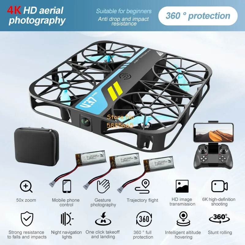 Full Protection RC Drone WiFi FPV 8K Camera For Beginners - ToylandEU