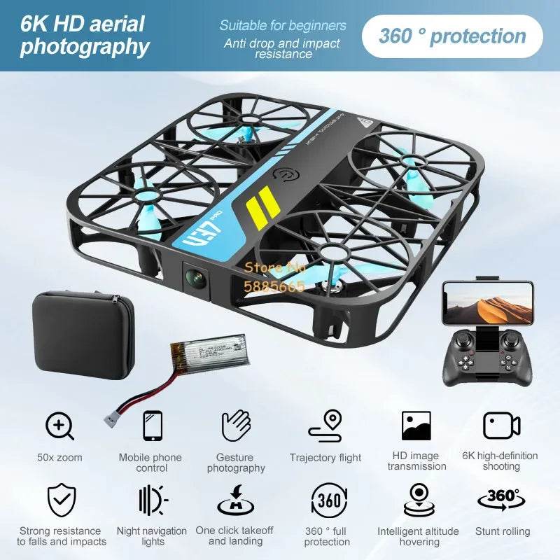 Full Protection RC Drone WiFi FPV 8K Camera For Beginners - ToylandEU