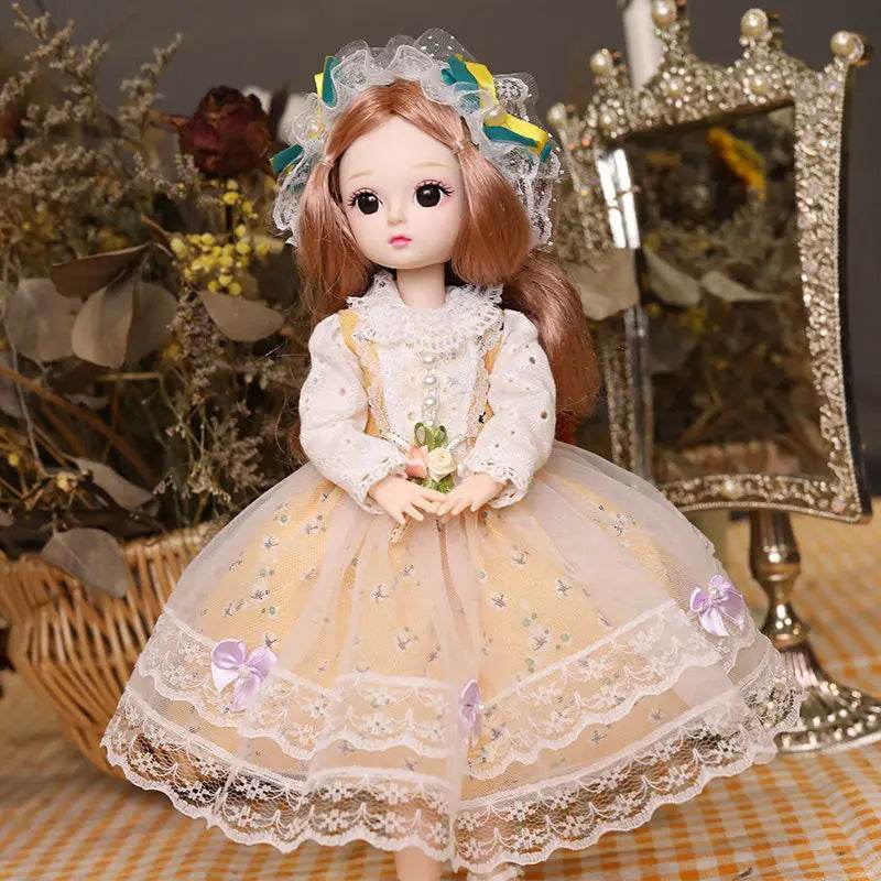 Full Set 1/6 Bjd Dolls 30cm Anime Kawaii Doll Gift - ToylandEU