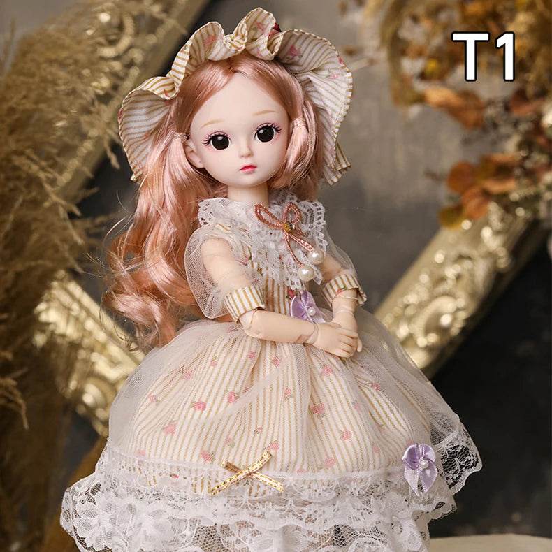 Full Set 1/6 Bjd Dolls 30cm Anime Kawaii Doll Gift - ToylandEU