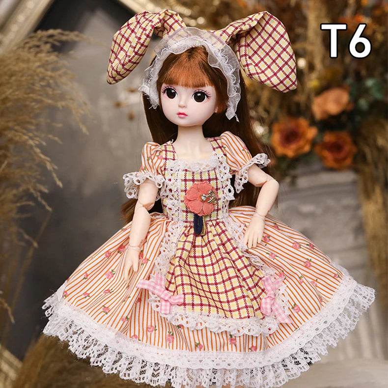 Full Set 1/6 Bjd Dolls 30cm Anime Kawaii Doll Gift - ToylandEU